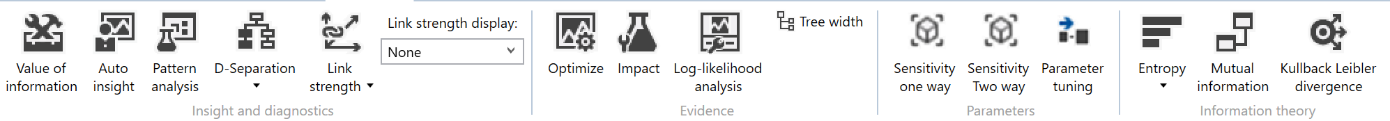 Main window analysis tab